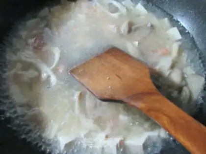 Make Shrimp tofu step 6