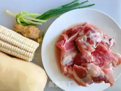 Make Corn lily steak soup step 0