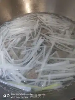 Make Lambball radish soup step 3