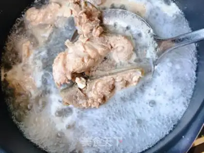 Make Corn lily steak soup step 2
