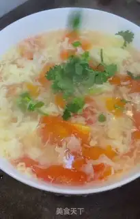 Make Tomato egg soup step 10