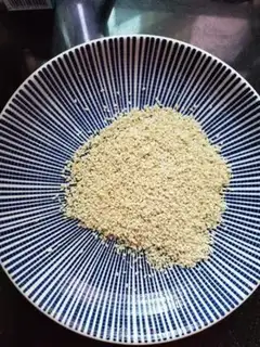 Make A sesame cake step 11
