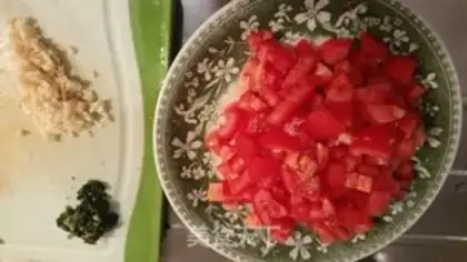 Make Cod and tomato noodles step 0