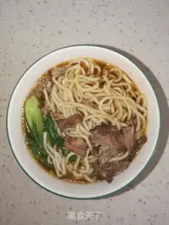 Make Red beef noodles step 10