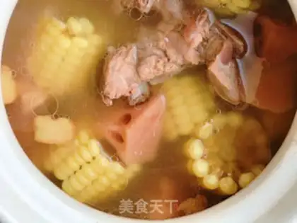 Make Corn lily steak soup step 5