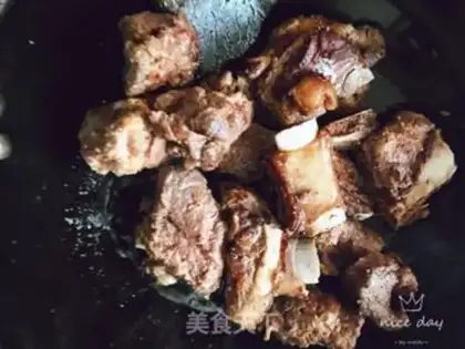 Make Pork bone stew step 2