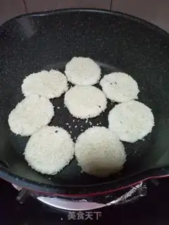 Make A sesame cake step 14