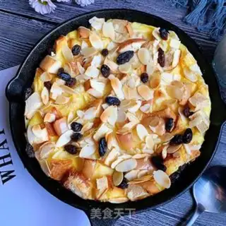 Make Apple toast pudding step 5