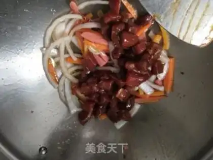 Make Black pepper beef step 4