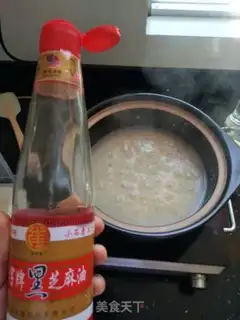 Make Two rice shrimp porridge step 8