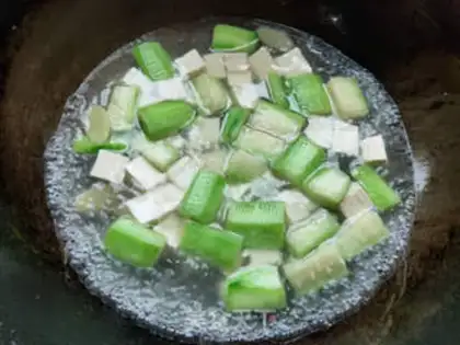 Make Tofu soup step 5