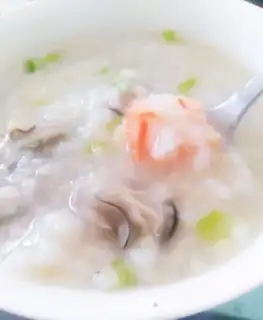 Make Two rice shrimp porridge step 12