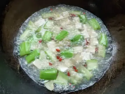 Make Tofu soup step 6