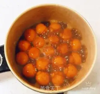 Make Red bean rice cake step 7