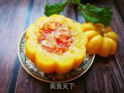Make The papaya silver ear sun step 9