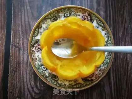 Make The papaya silver ear sun step 11