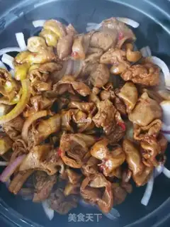Make Dried pot fatty intestine step 10