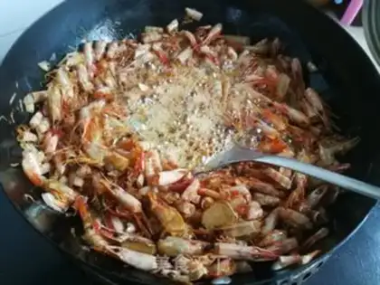 Make Homemade shrimp oil step 3