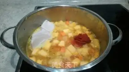 Make Coconut milk carrot pumpkin soup step 5