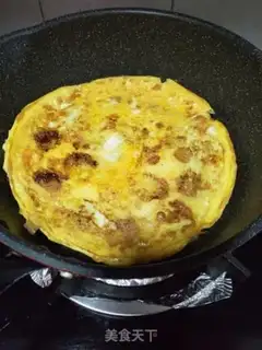 Make Banana omelet step 6