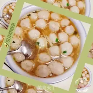 Make Gin-snack fishball soup step 4