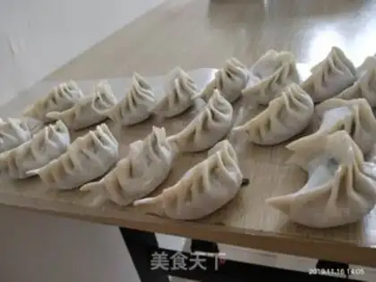Make Shrimp and egg dumplings step 8