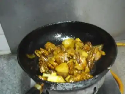 Make Potato chicken step 9