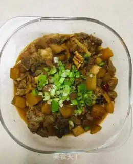 Make radish lamb step 7