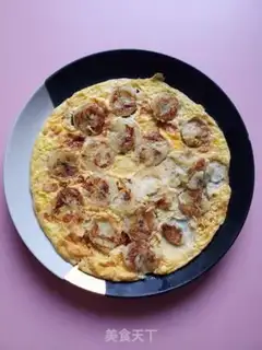 Make Banana omelet step 7