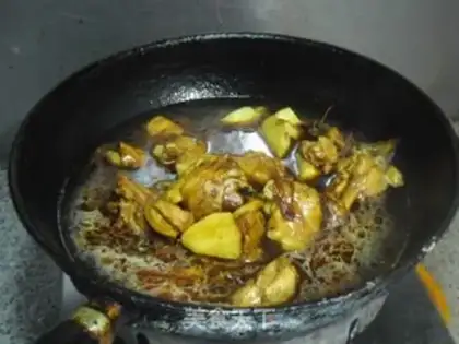 Make Potato chicken step 10
