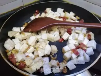 Make Homemade taco cake step 5