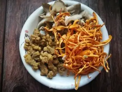 Make Porridge mushrooms step 0