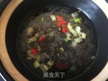 Make Porridge mushrooms step 2