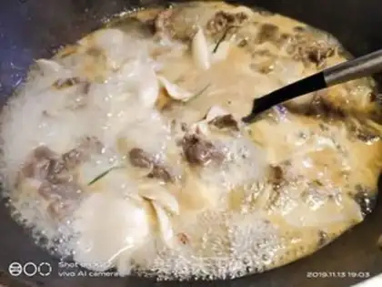 Make Pumpkin gravy soup step 5