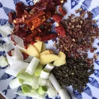 Make Sour sauce, tofu step 1