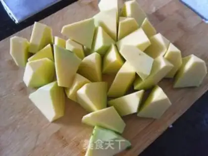 Make Red-burned cucumber step 1