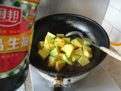 Make Red-burned cucumber step 3