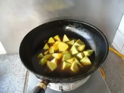 Make Red-burned cucumber step 4