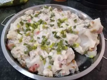 Make Homemade taco cake step 17