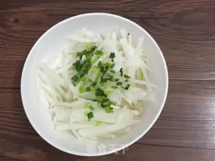 Make The radish step 4