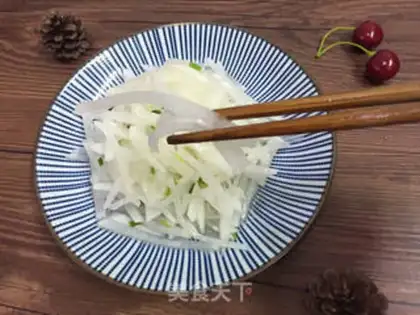Make The radish step 5