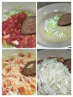 Make Tomato gill mushroom fishball soup step 5
