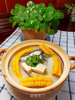 Make Fish tofu sweet corn step 10