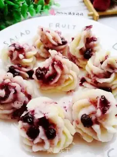 Make Blueberry Mountain step 8