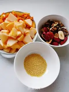 Make Pumpkin walnuts step 1