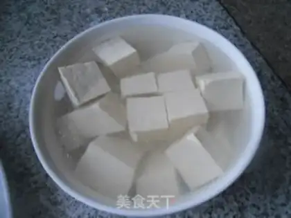 Make Mingtae fish tofu step 2