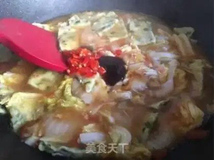 Make Sour sauerkraut noodles step 11