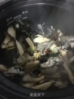 Make Mushroom chicken stew step 15