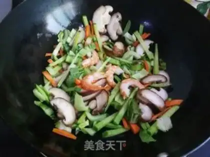 Make Shrimp fried powder step 4
