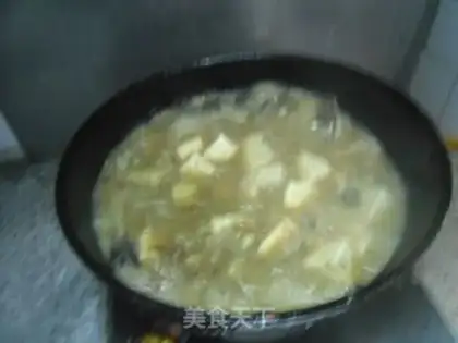 Make Mingtae fish tofu step 8